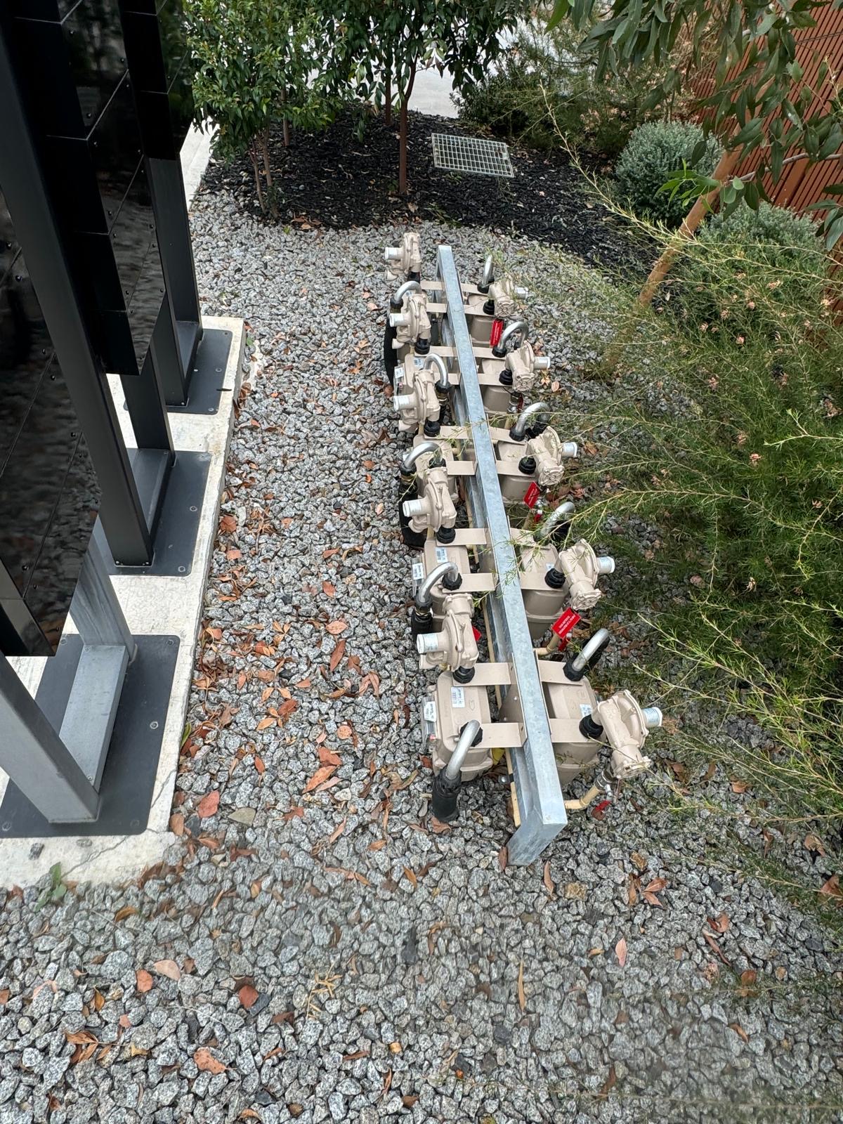 Completed plumbing work by M & A Roofing and Plumbing