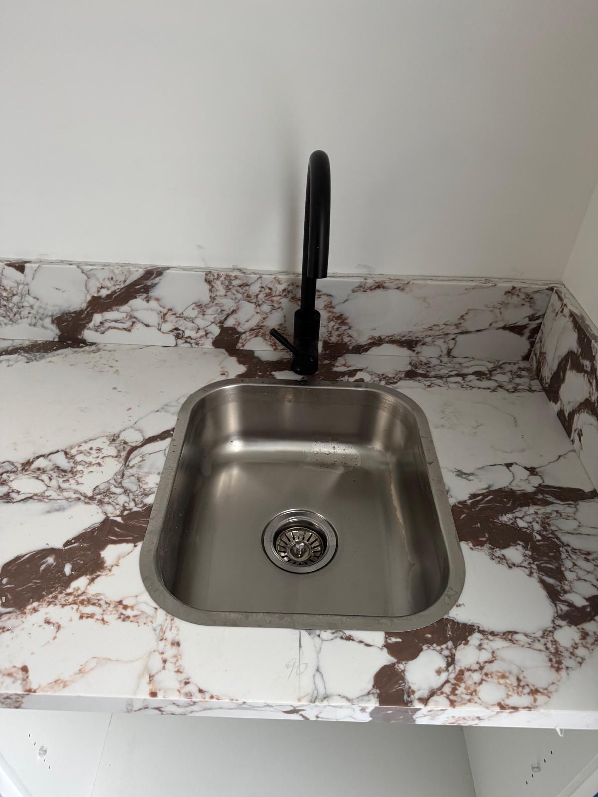 Completed plumbing work by M & A Roofing and Plumbing