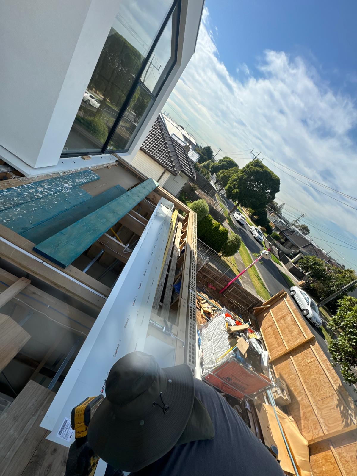 Completed roofing work by M & A Roofing and Plumbing