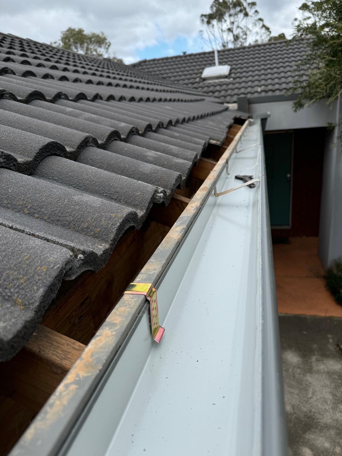 Completed roofing work by M & A Roofing and Plumbing