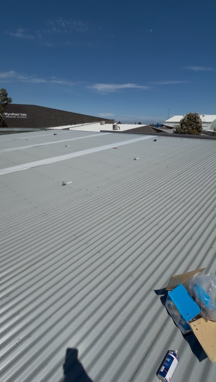 Completed roofing work by M & A Roofing and Plumbing