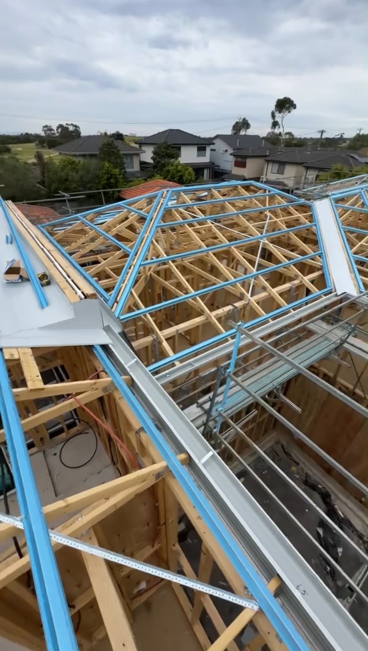 Completed roofing work by M & A Roofing and Plumbing